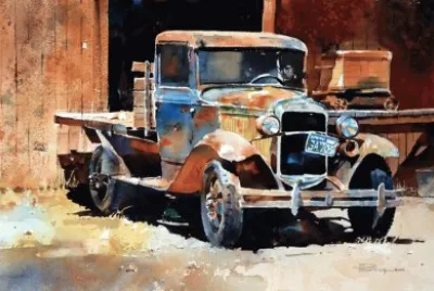 Old forgotten truck by Carl Purcell