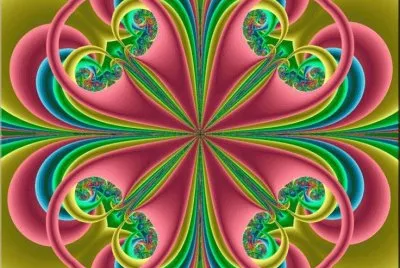 Holiday Fractal Art jigsaw puzzle