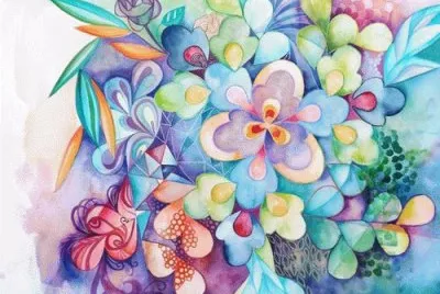 Painted Flowers