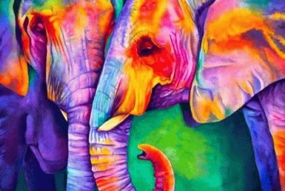 Elephants jigsaw puzzle
