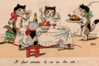 chats Ã  table