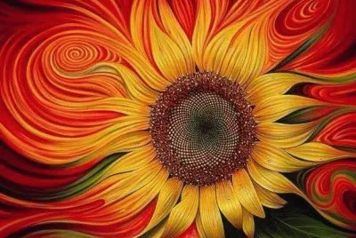 Sunflower jigsaw puzzle