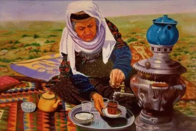Kurdish art, Tea ceremony