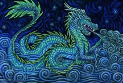 Chinese Dragon by Rebecca Postanowicz