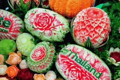 Fruit carving