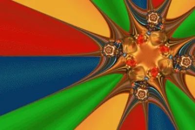 Fractal jigsaw puzzle