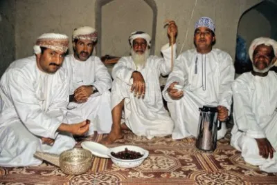 Sharing dates and coffee
