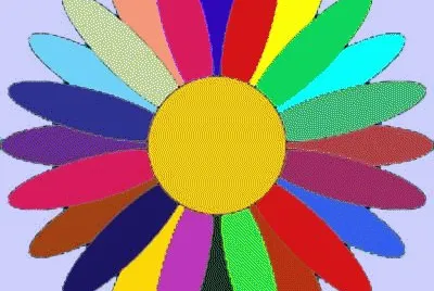 Flor colorida