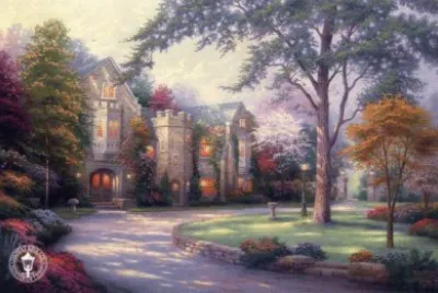 Thomas Kinkade jigsaw puzzle