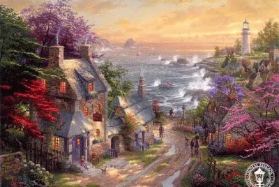 Thomas Kinkade jigsaw puzzle