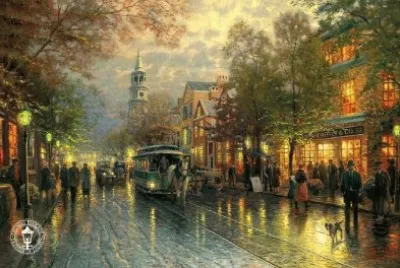 Thomas Kinkade jigsaw puzzle
