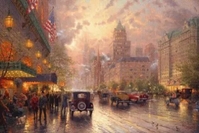 Thomas Kinkade jigsaw puzzle