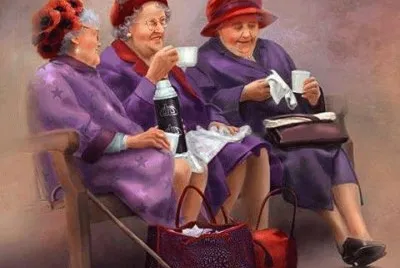 Vintage Ladies! jigsaw puzzle