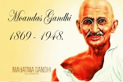 MOANDAS GANDHI, APÃ“STOL DE LA LIBERTAD.