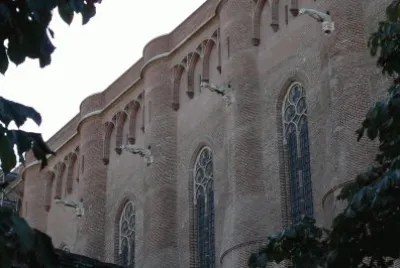 Catedral de Albi, fachada lateral