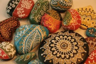Painted Rocks from Scandinavia