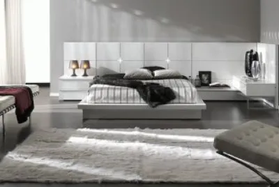 dormitorio gris
