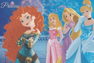 Merida Aurora Rapunzel Cinderella