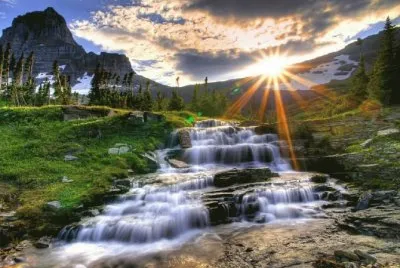 פאזל של 918 paisajes bonitos cascada.jpg