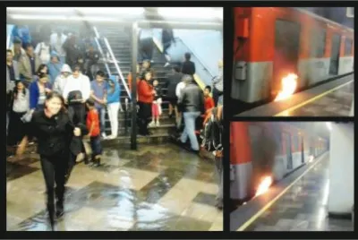 Sucedio en el metro