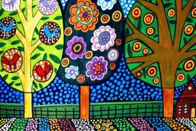 Mexican landscape art