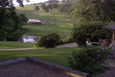 At the ranch