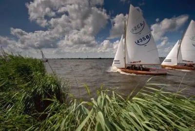 Sailing in the Dutch province  Friesland jigsaw puzzle