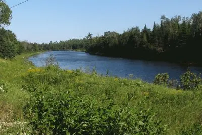 River scene near Quarryville Bridge NB