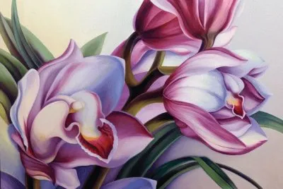 Giclee Orchids jigsaw puzzle
