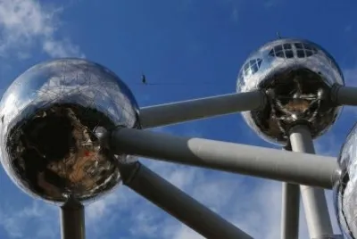 MONUMENTO ATOMIUM EN BRUSELAS.