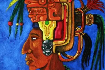 Mayan art by Osvaldo Vasquez