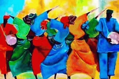 Pintura colorida