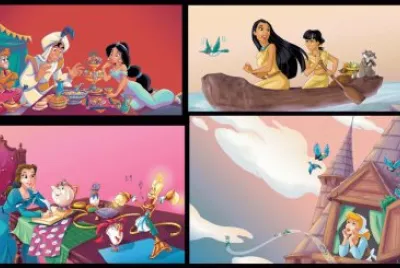 Jasmine Pocahontas Belle Cinderella