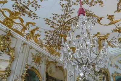Interior del Schloss Sanssouci - Potsdam, Alemania