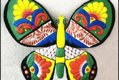 Hand Painted Metal Butterfly jigsaw puzzle