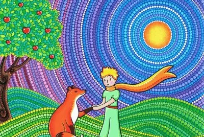 Little Prince and the Fox jigsaw puzzle