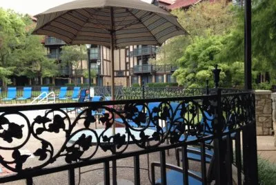 St Louis Hotel pool