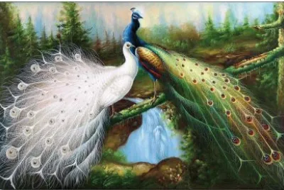 animals painting jigsaw puzzle