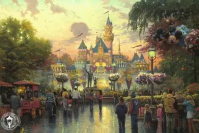 Thomas Kinkade jigsaw puzzle