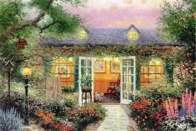Thomas Kinkade jigsaw puzzle