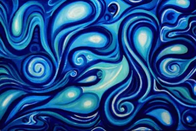 Little Mermaid Blue