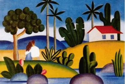 Idyllic by Tarsila do Amaral