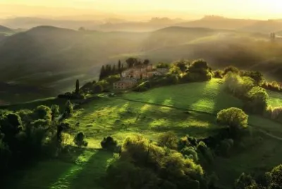Paisaje en La Toscana