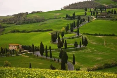 Paisaje en Toscana