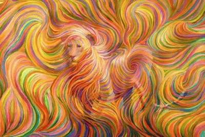 Lion spirit by Julia Watkins
