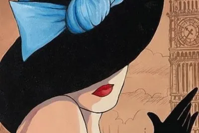 English Lady jigsaw puzzle