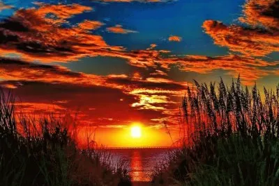 coucher de soleil