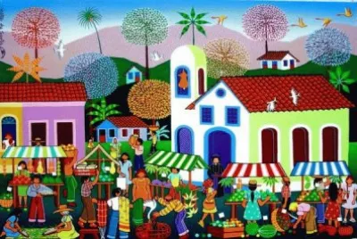Market in the Carribean