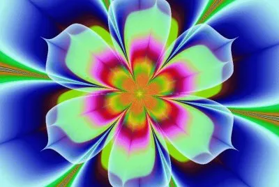 Blue Color Art
