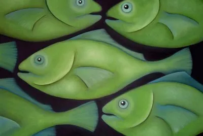 Swimming Green by Georgie Greene